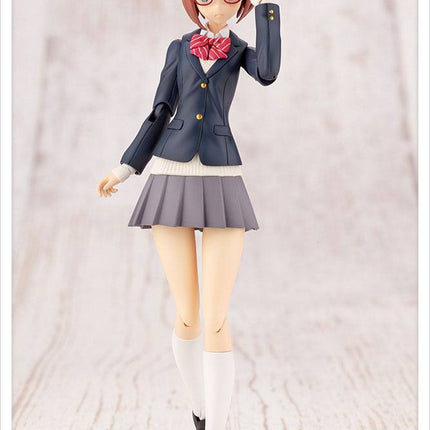 Koyomi Takanashi Ryobu High School Winter Clothes Sousai Shojo Teien Plastic Model Kit 1/10 15 cm